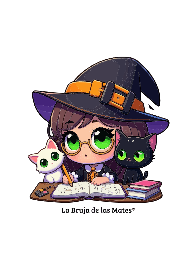 La Bruja de las Mates Logo